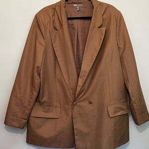 ASOS camel brown oversized blazer